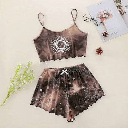 Women's Vest & Short Pyjama Sets - Various Styles/Colours