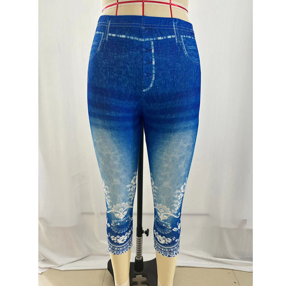 Women's Denim Legging / Jegging - Up To 5XL