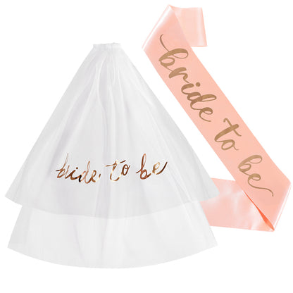 Bridal Veil & Sash Options Bride to Be Hen Party Shower