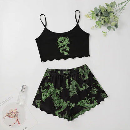 Women's Vest & Short Pyjama Sets - Various Styles/Colours