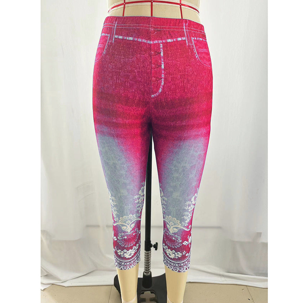 Women's Denim Legging / Jegging - Up To 5XL