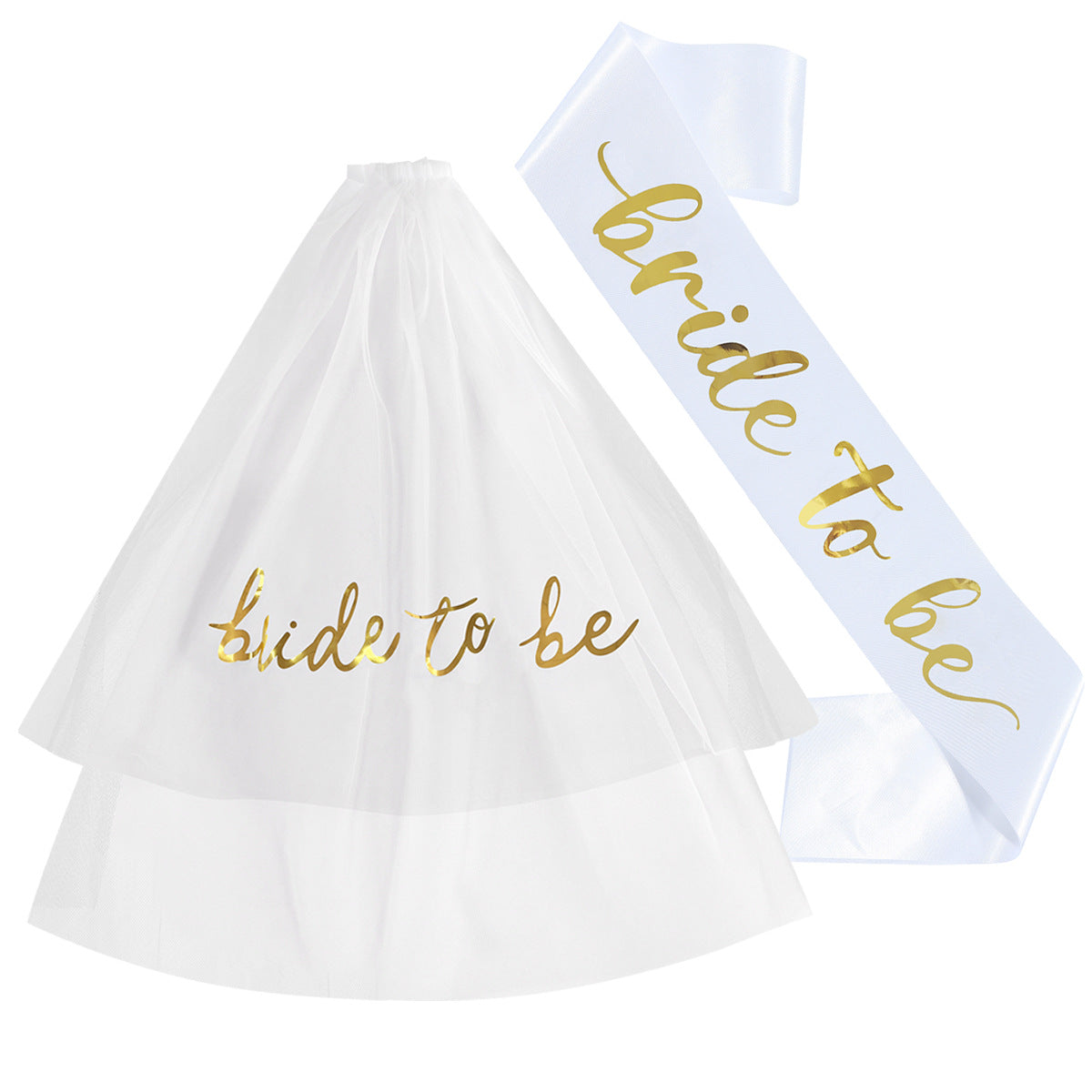 Bridal Veil & Sash Options Bride to Be Hen Party Shower