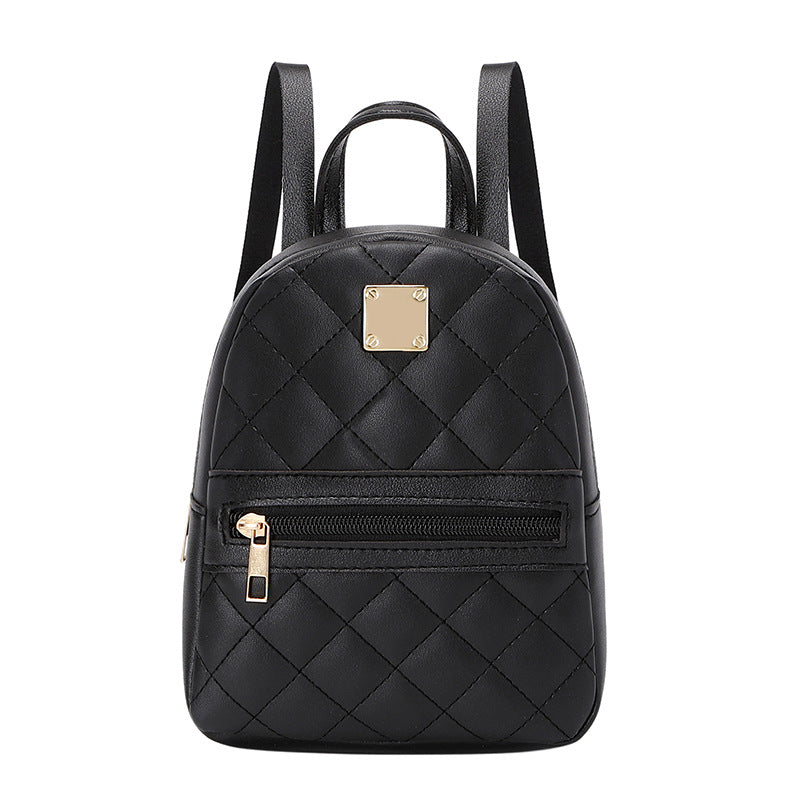 Quilted Backpack Handbag