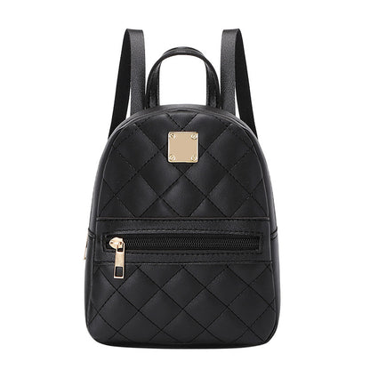 Quilted Backpack Handbag