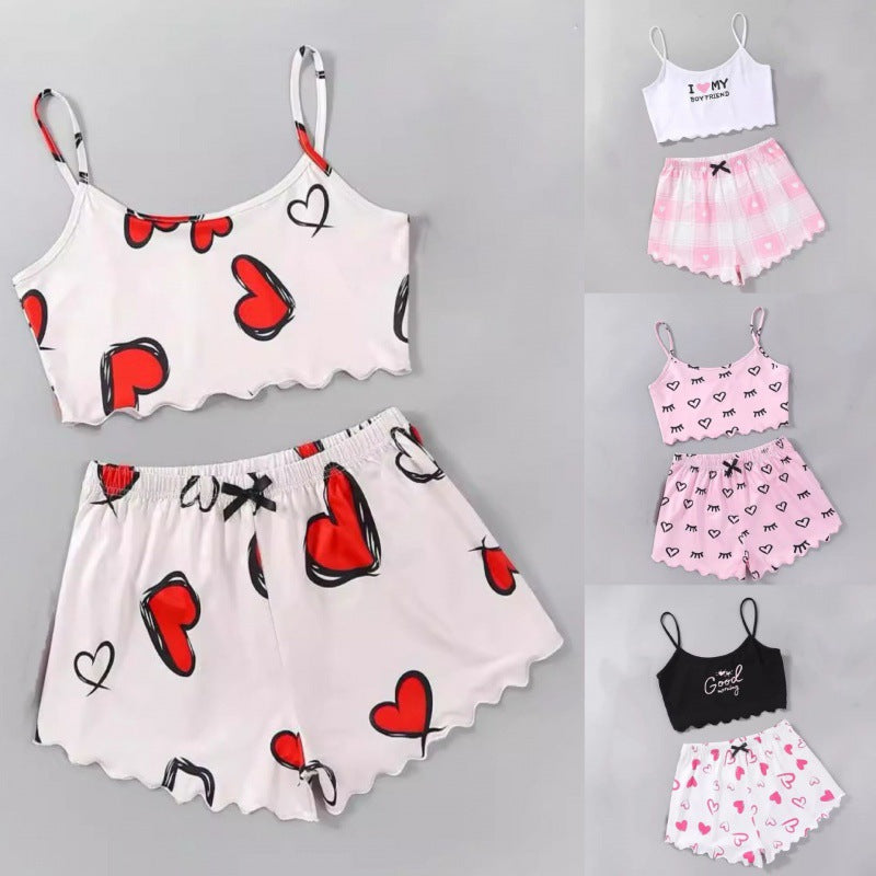 Women's Vest & Short Pyjama Sets - Various Styles/Colours