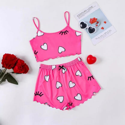 Women's Vest & Short Pyjama Sets - Various Styles/Colours