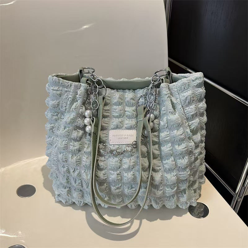 Bubble Textured Tote Bag