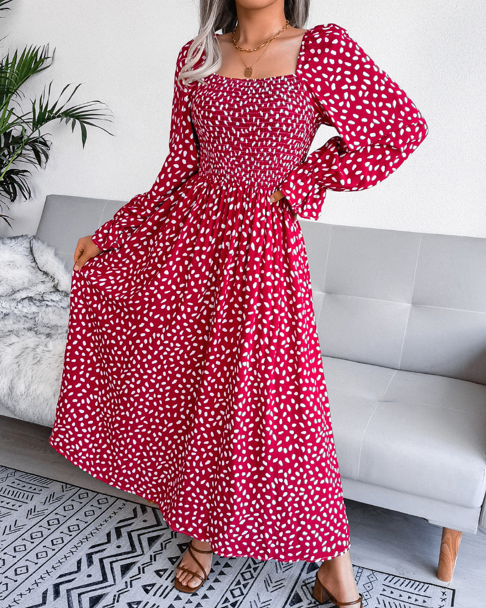 Women's Summer Dress Polka Dot - Last Few Remaining