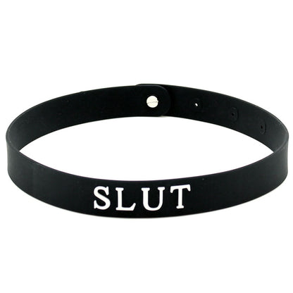 Black Silicone Collar