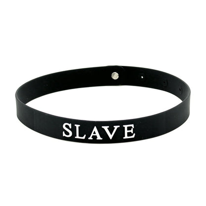 Black Silicone Collar