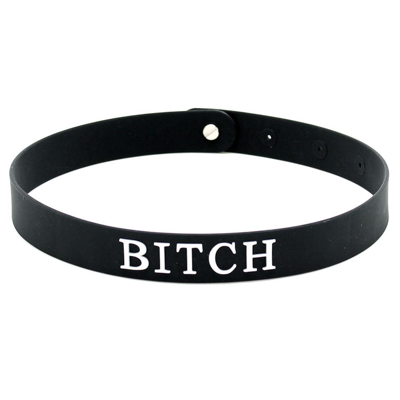 Black Silicone Collar