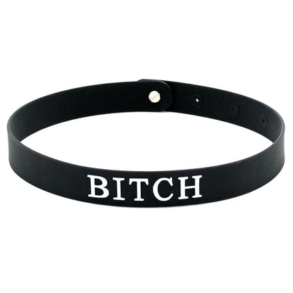 Black Silicone Collar
