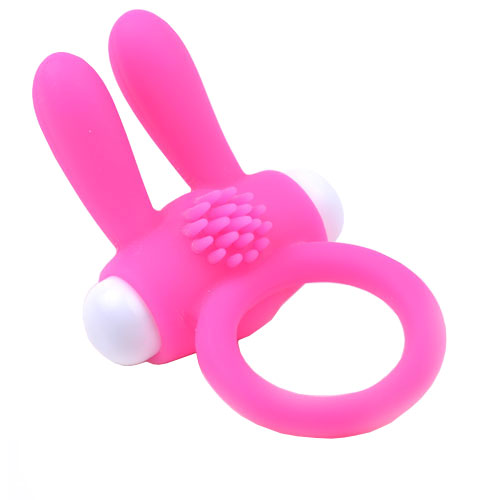 Cock ring With Rabbit Ears Pink