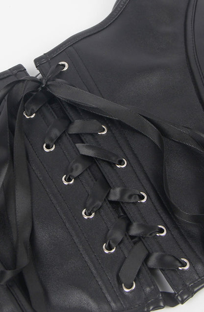 YesX YX889 Sexy Corset Black Up to 6XL