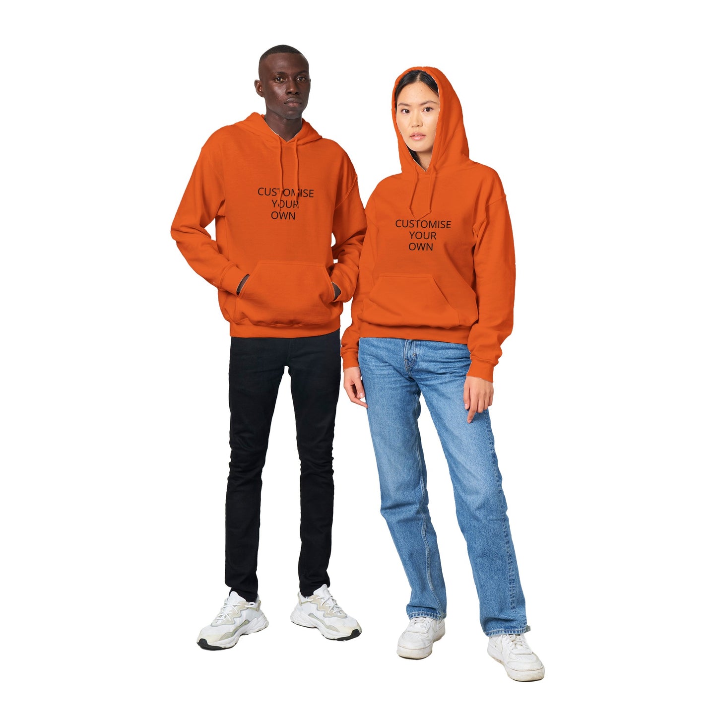 CUSTOMISE YOUR OWN (ASSORTED COLOURS) HOODIE - Classic Unisex Pullover