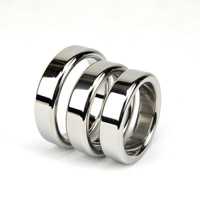 Bound to Please Metal Cock and Ball Ring