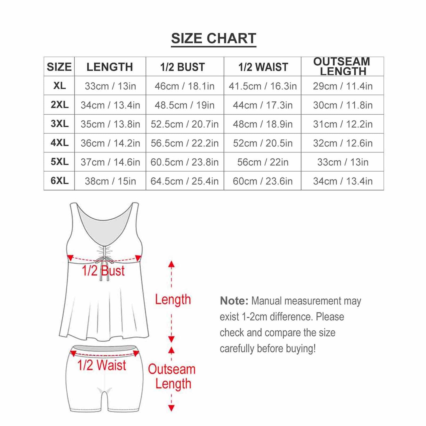 Swimsuit Vest and Short Set