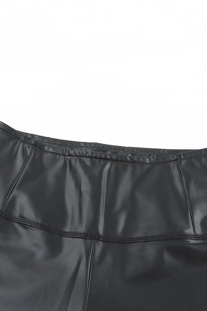 Faux Leather PU High Waist Leggings