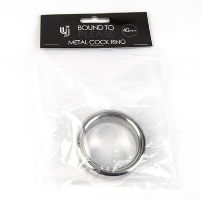 Bound to Please Metal Cock and Ball Ring