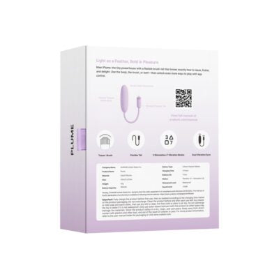 Svakom Plume Flexible Brush Tail Bullet Vibrator