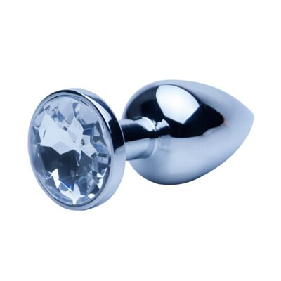 Precious Metals Silver Butt Plug - Small