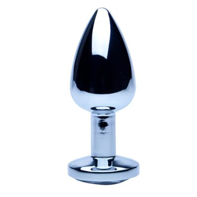 Precious Metals Silver Butt Plug - Small