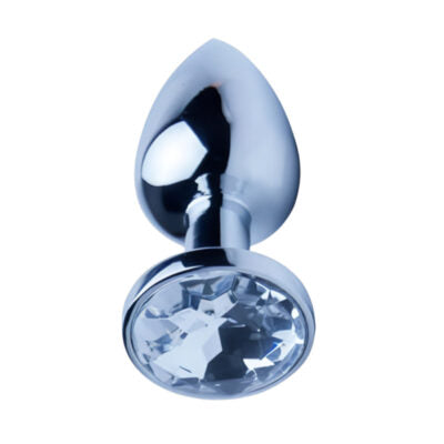 Precious Metals Silver Butt Plug - Small