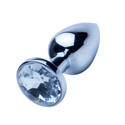 Precious Metals Silver Butt Plug - Small
