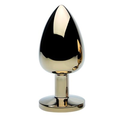 Precious Metals Gold Butt Plug - Large