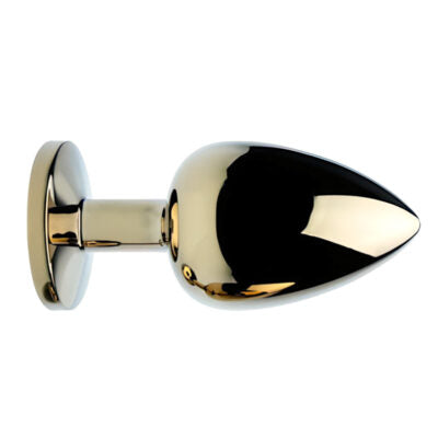 Precious Metals Gold Butt Plug - Large
