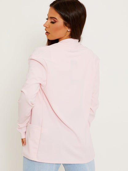 RTS (Ready To Ship) Textured Open Blazer