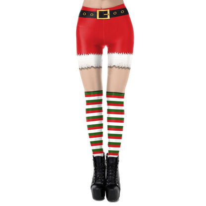 Women's Christmas Elf Leggings