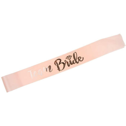 Hen Party Rose Gold Bride To Be Sash Hen Party Decoration Hen Night Decoration Bachelorette Party Supplies