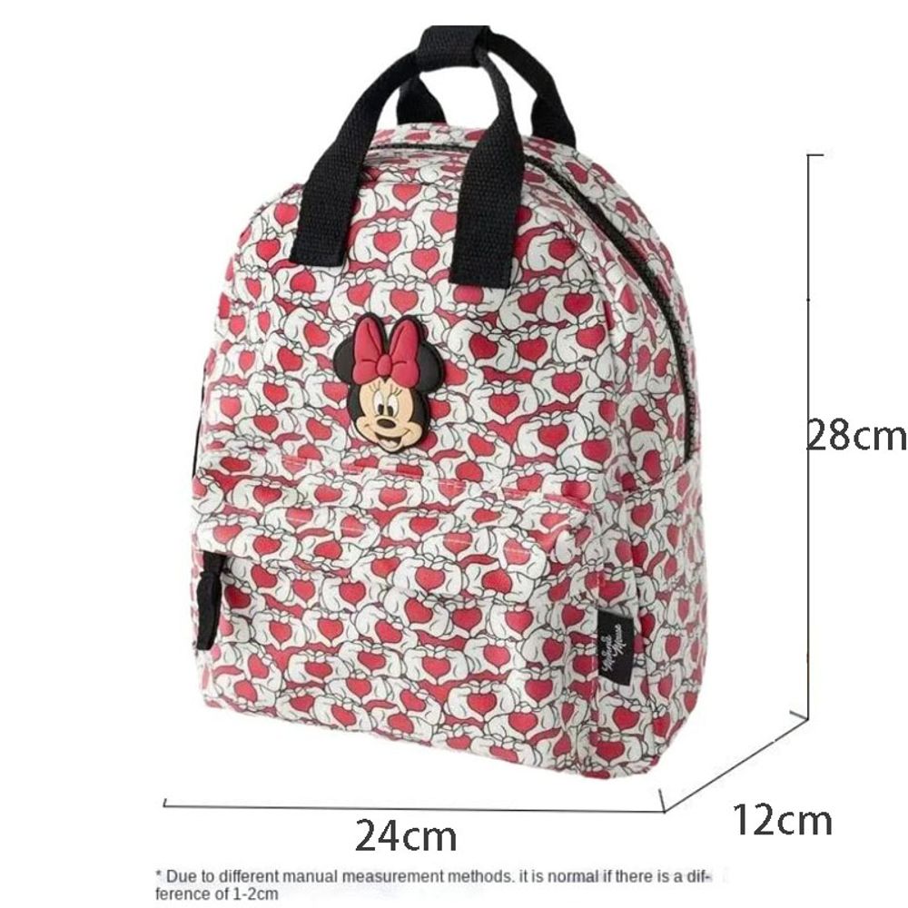 New Disney  Mickey Canvas Bag Women's Versatile Casual Shoulder Bag Commuter Handbag Large Capacity Multifunctional Mommy Bag