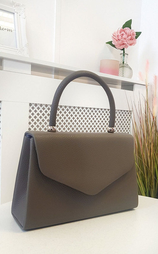 Faux Leather Handbag