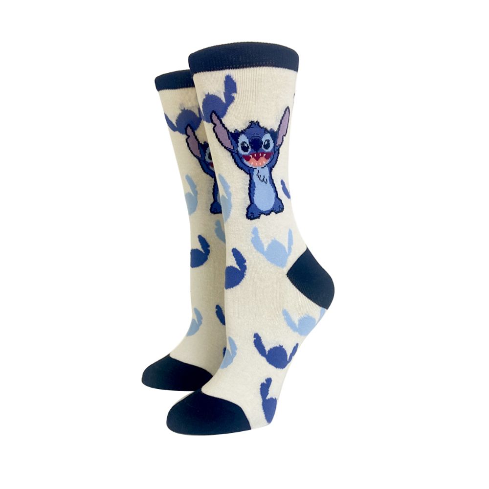 Women's socks 5 Pairs Cartoon Stitch cotton comfortable Size 35-40