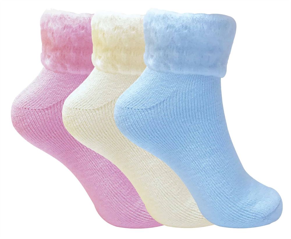 Sleeperzzz - 3 Pairs Ladies Bed Socks