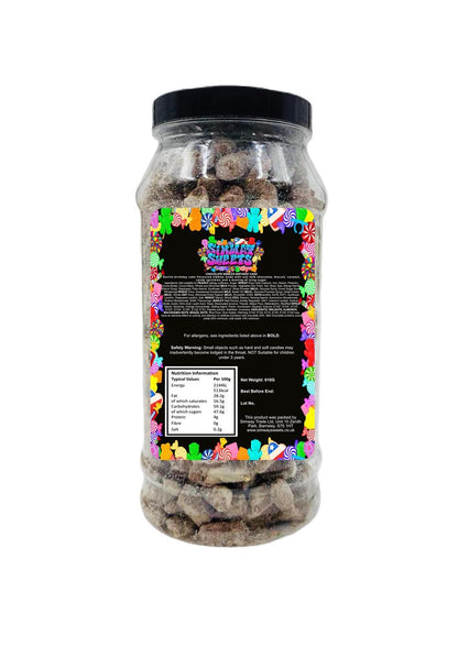 Birthday Cake Flavour Choc Nibbles Retro Sweets Gift Jar