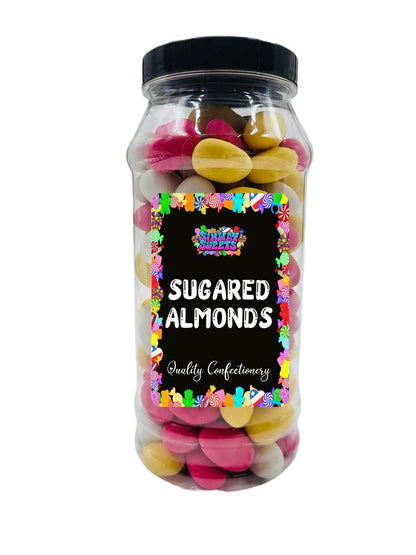 Sugared Almonds Retro Sweets Gift Jar