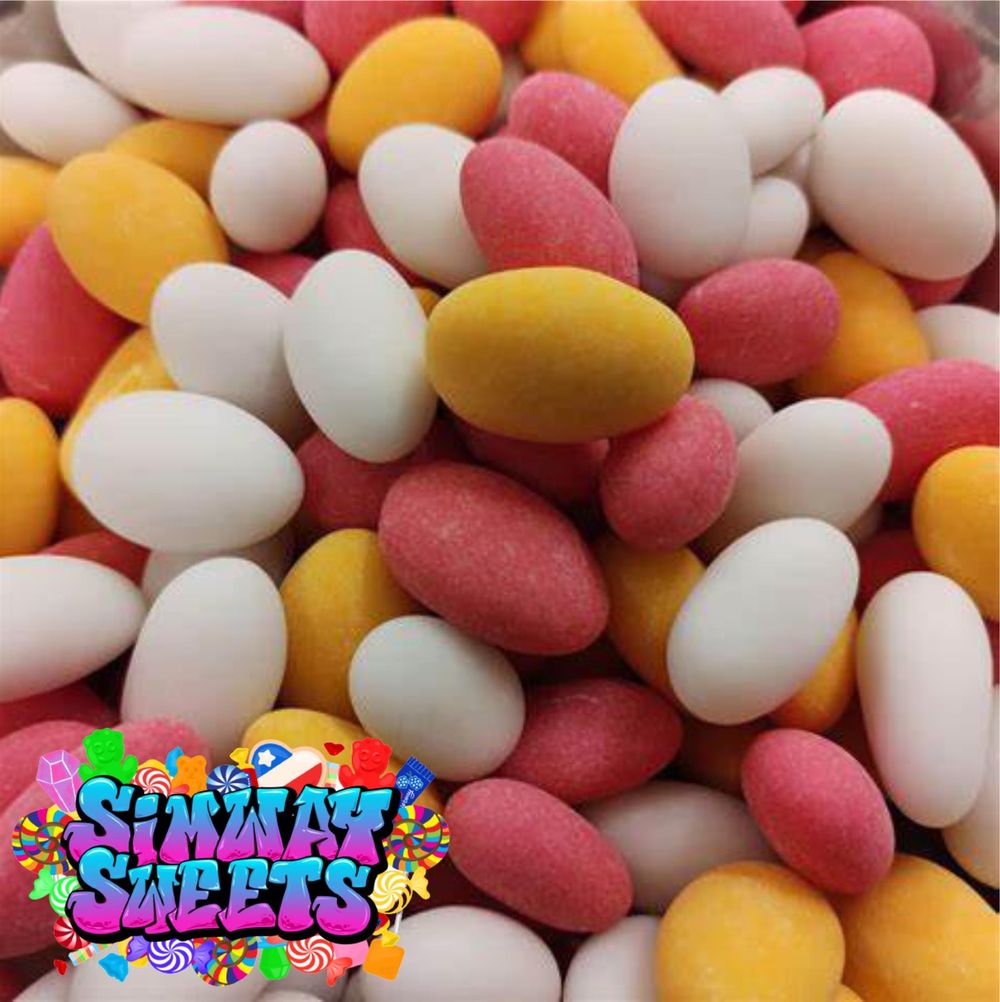 Sugared Almonds Retro Sweets Gift Jar