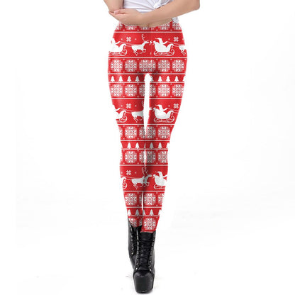 Women's Christmas Elf Leggings