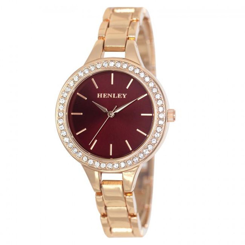 Henley Ladies Bling Bracelet Watch H07323 Available Multiple Colour