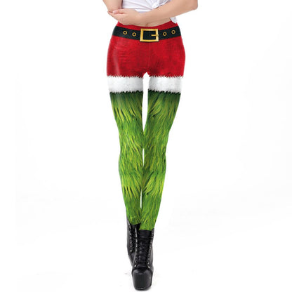 Women's Christmas Elf Leggings