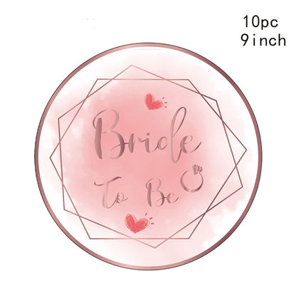 Bachelorette Party Decoration Creative Dimond Ring Finger Shape Tableware Napkins Bride To Be Bachelor Party Hen Bridal Shower Favor