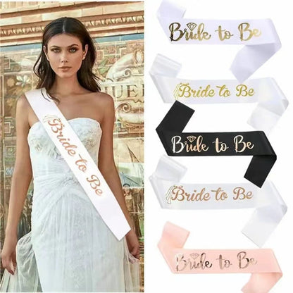 Bride to Be Sash, Bachelorette Party Sash Bachelorette Party Decorations Party Favors Accessories