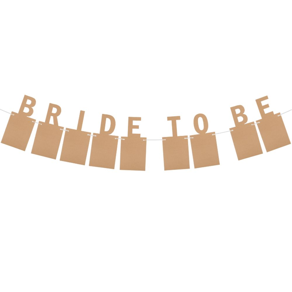 1Set Bride To Be Photo Banner Garland Flags for Bachelorette Hen Party Wedding Bridal Shower Engagement Decoration Supplies