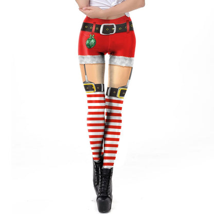 Women's Christmas Elf Leggings