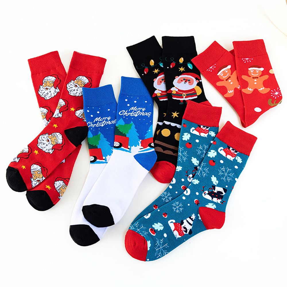 Unisex novelty socks random designs for Christmas