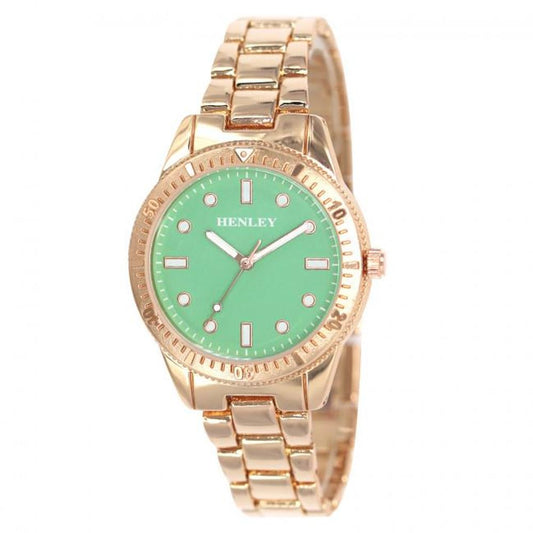 Henleys Ladies The Candy Rose Bracelet Watch Apple - H07318.11