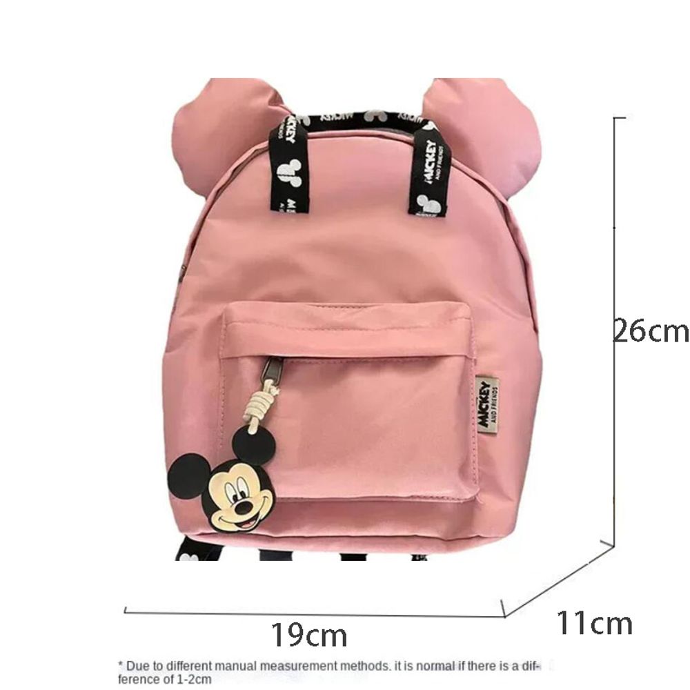 New Disney  Mickey Canvas Bag Women's Versatile Casual Shoulder Bag Commuter Handbag Large Capacity Multifunctional Mommy Bag